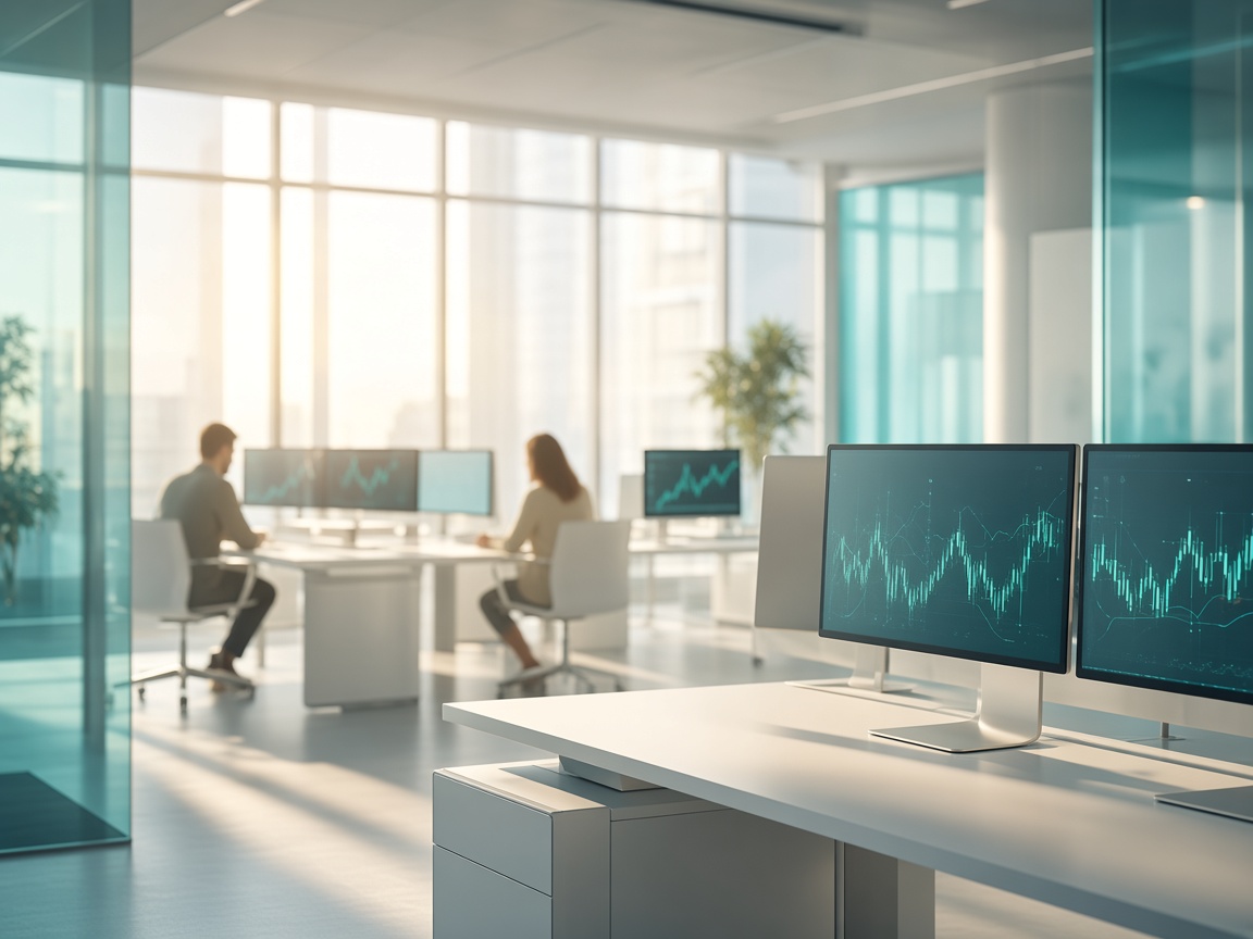 Cove Rendex product and support colleagues working together in a bright contemporary office
